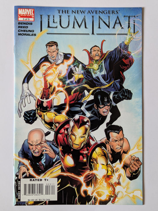 New Avengers Illuminati #3 Marvel Comic Book