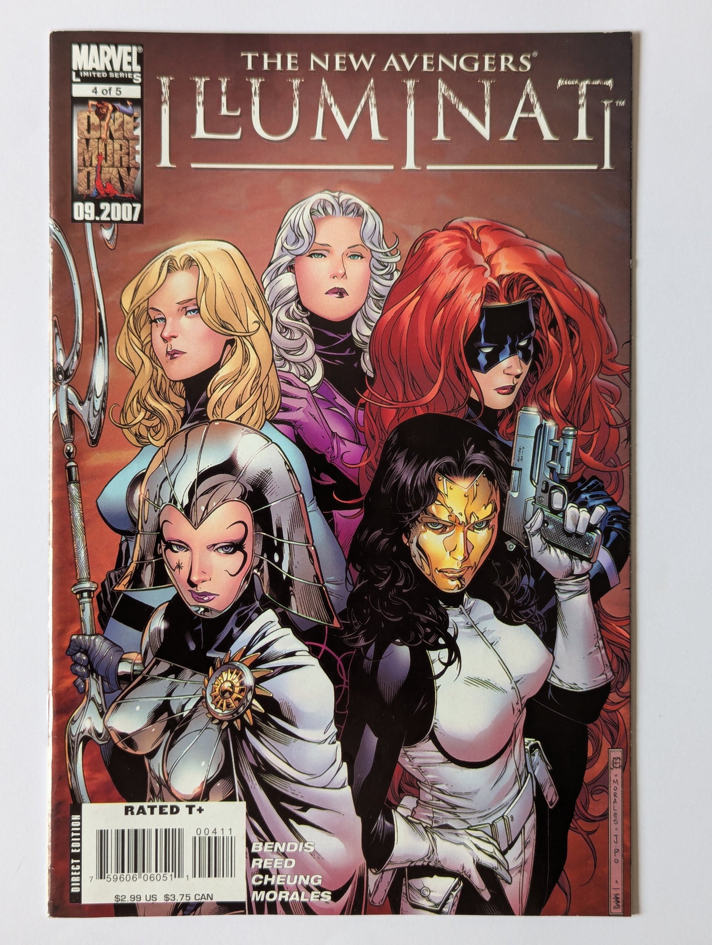 New Avengers Illuminati #4 Marvel Comic Book
