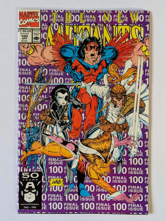 New Mutants #100 Marvel Comic Book
