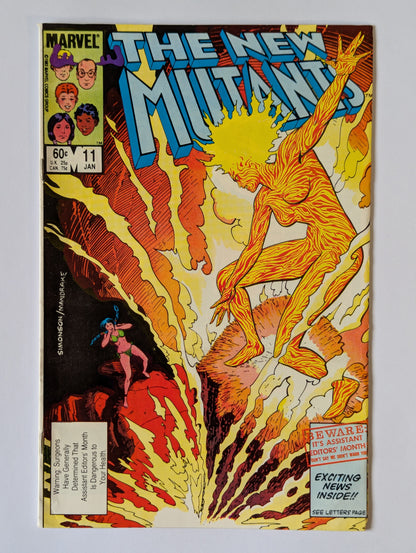 New Mutants #11 Marvel Comic Book