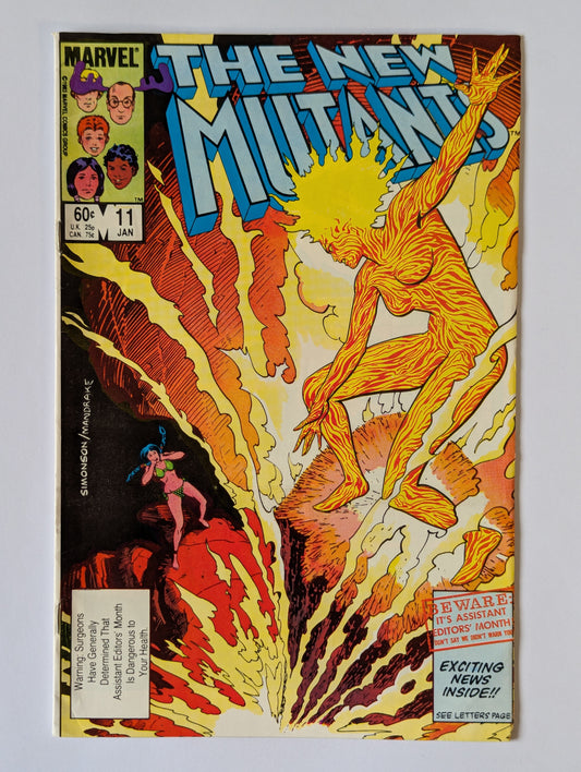 New Mutants #11 Marvel Comic Book