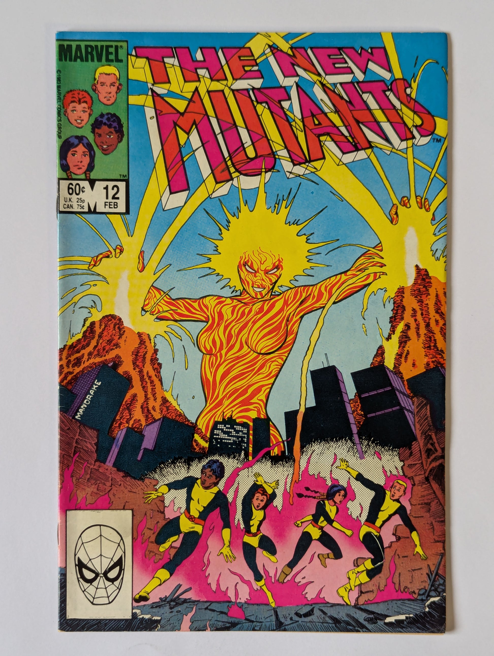 New Mutants #12 Marvel Comic Book