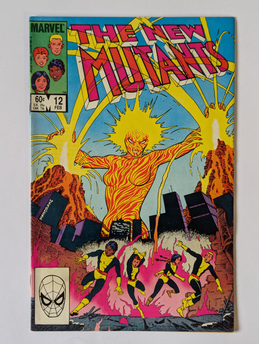 New Mutants #12 Marvel Comic Book