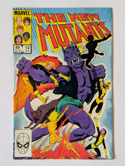 New Mutants #14 Marvel Comic Book