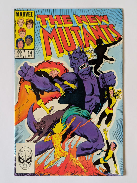 New Mutants #14 Marvel Comic Book
