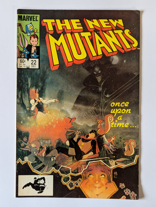 New Mutants #22 Marvel Comic Book