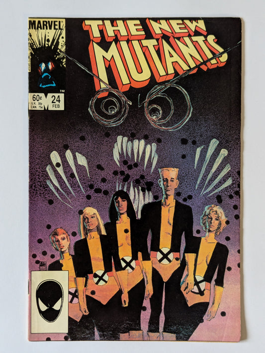 New Mutants #24 Marvel Comic Book