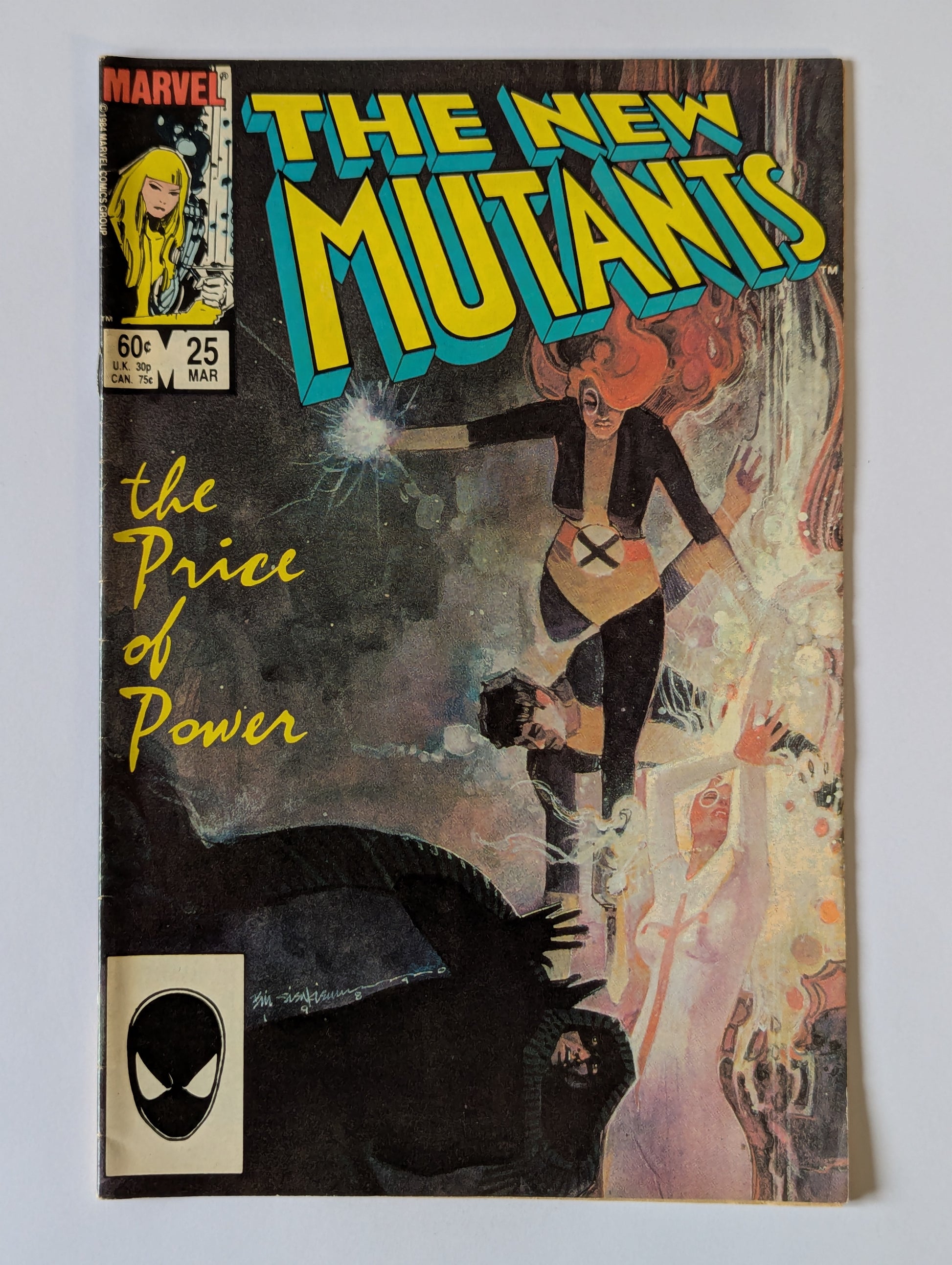 New Mutants #25 Marvel Comic Book