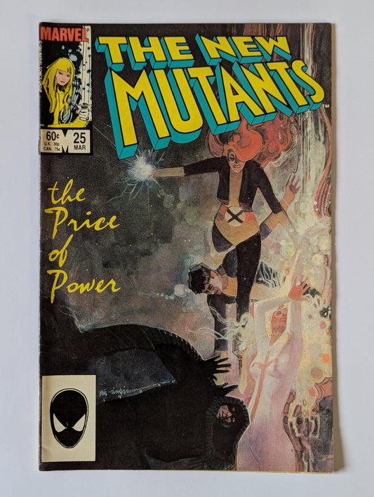 New Mutants #25 Marvel Comic Book