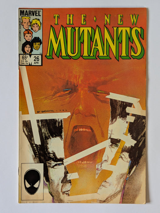 New Mutants #26 Marvel Comic Book
