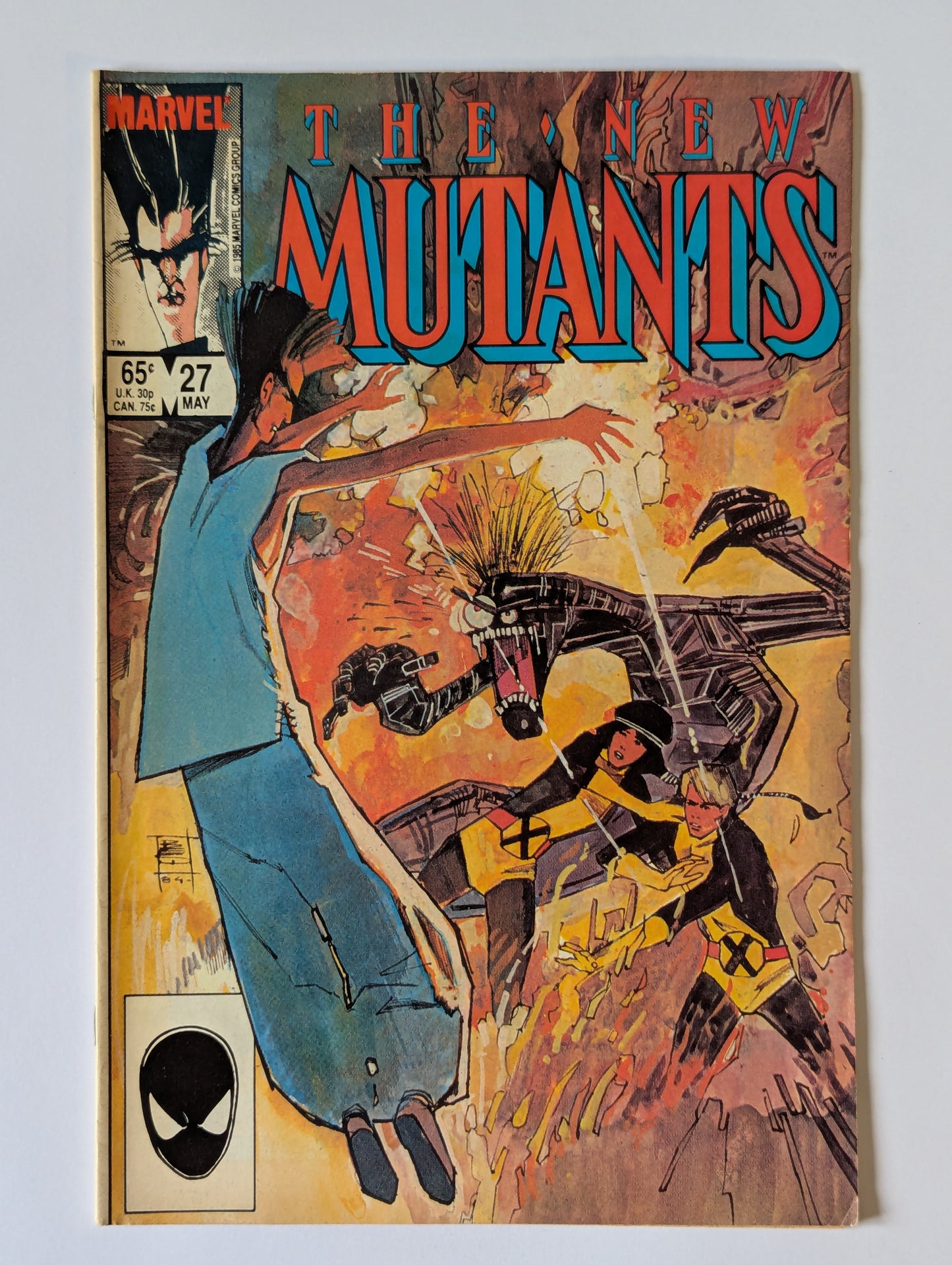 New Mutants #27 Marvel Comic Book