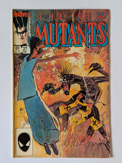 New Mutants #27 Marvel Comic Book