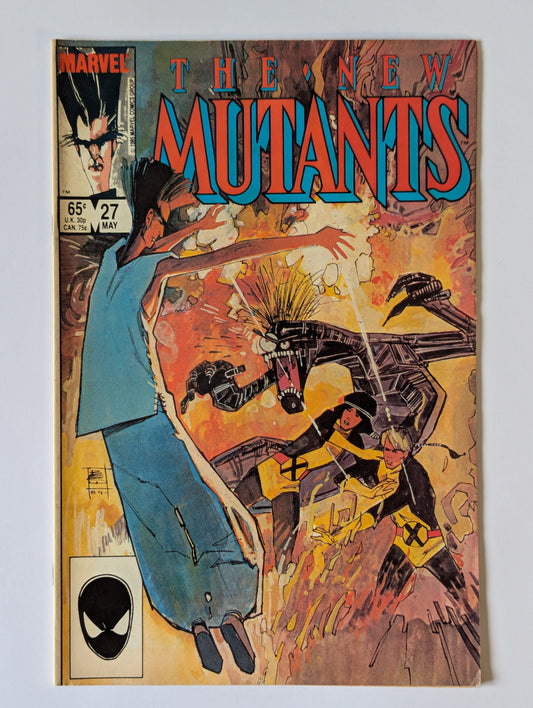 New Mutants #27 Marvel Comic Book