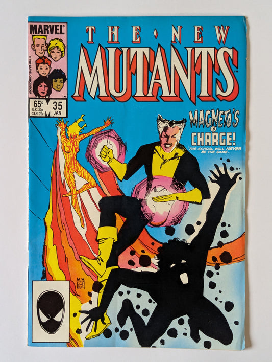 New Mutants #35 Marvel Comic Book
