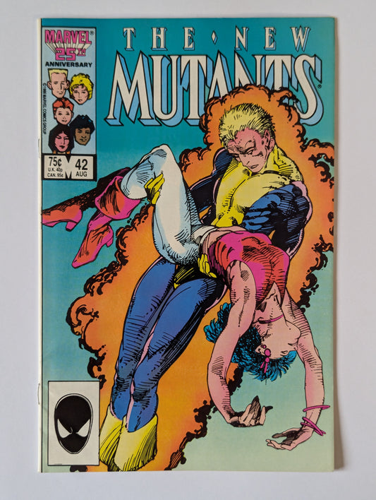 New Mutants #42 Marvel Comic Book
