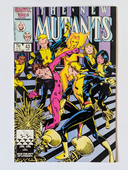 New Mutants #43 Marvel Comic Book