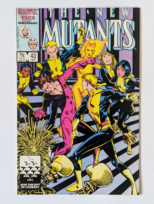 New Mutants #43 Marvel Comic Book