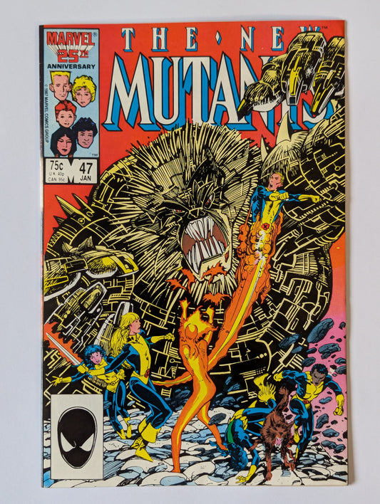 New Mutants #47 Marvel Comic Book