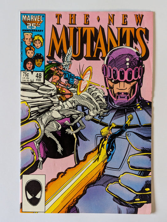 New Mutants #48 Marvel Comic Book