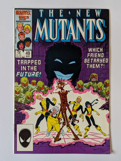 New Mutants #49 Marvel Comic Book