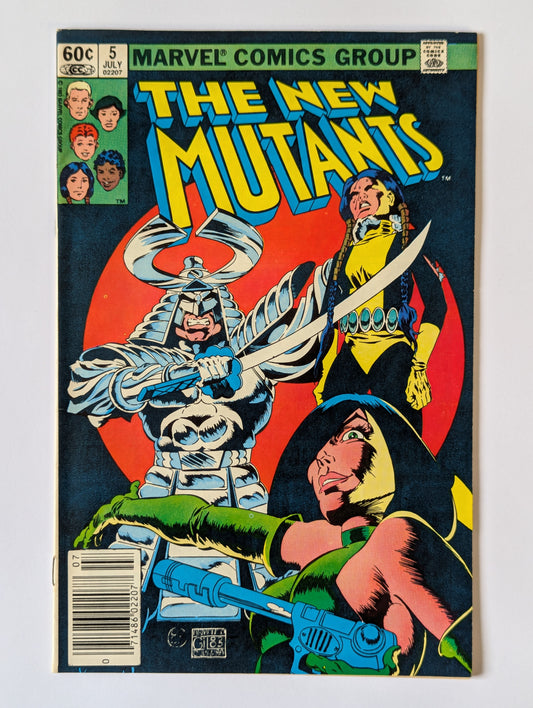 New Mutants #5 Marvel Comic Book