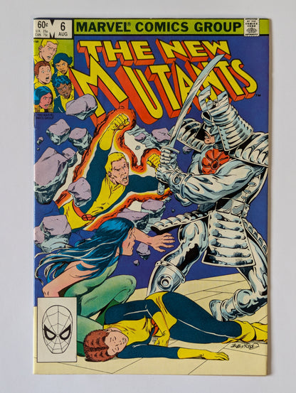 New Mutants #6 Marvel Comic Book