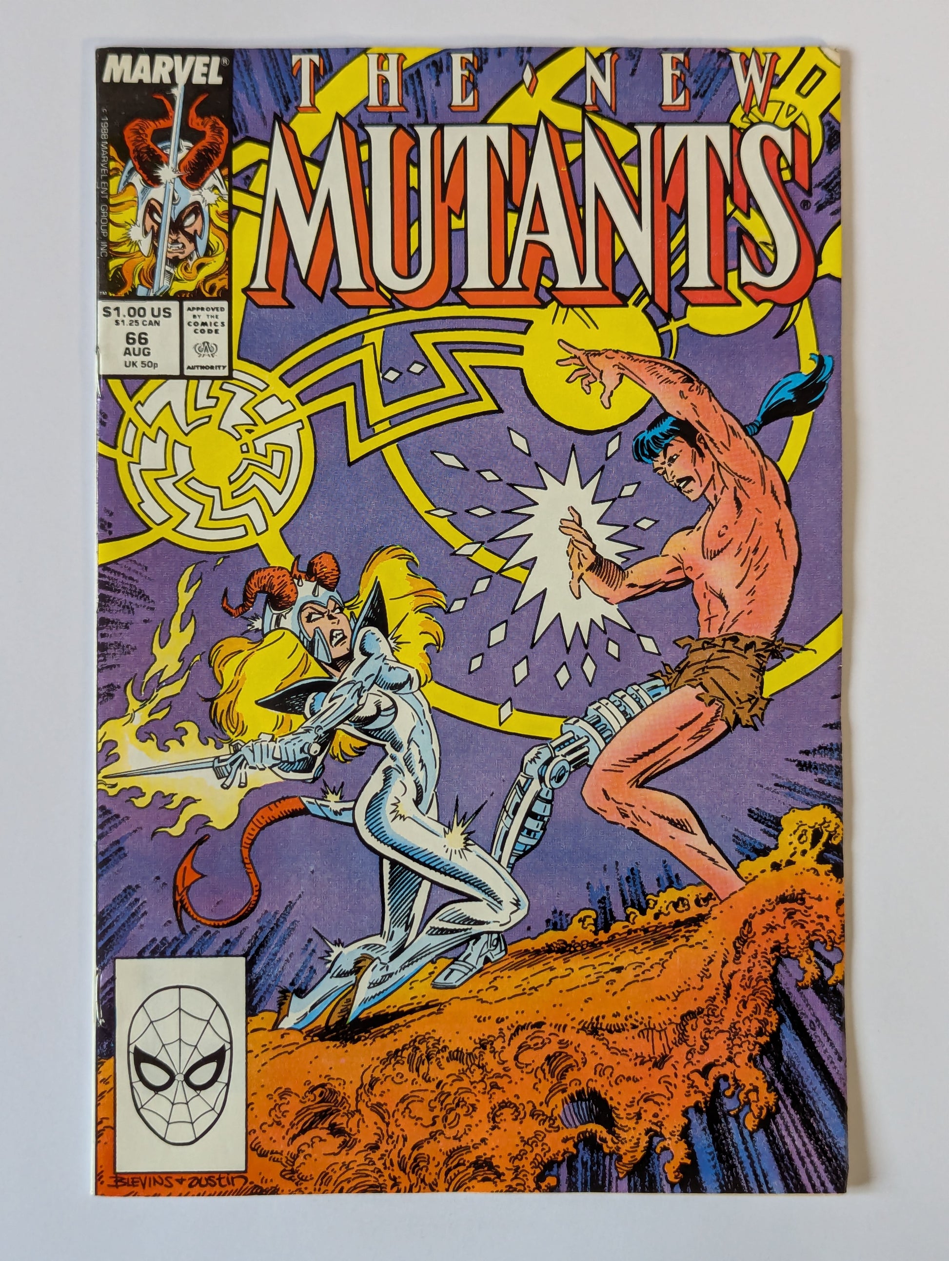New Mutants #66 Marvel Comic Book