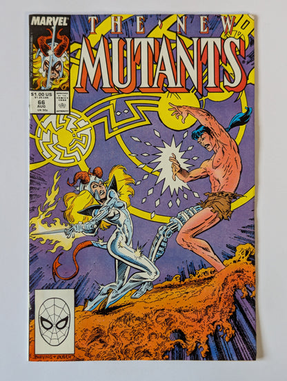 New Mutants #66 Marvel Comic Book