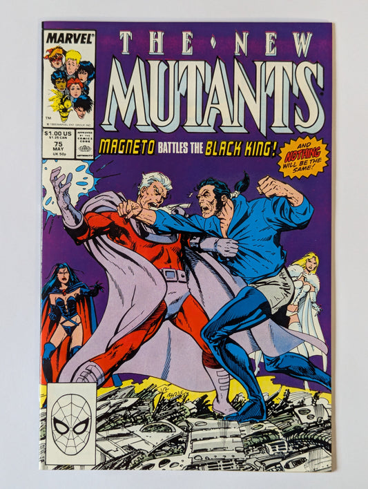 New Mutants #75 Marvel Comic Book
