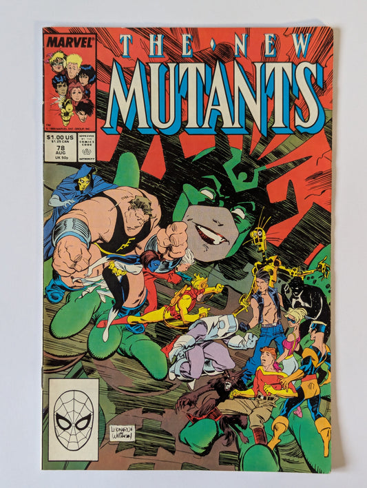 New Mutants #78 Marvel Comic Book