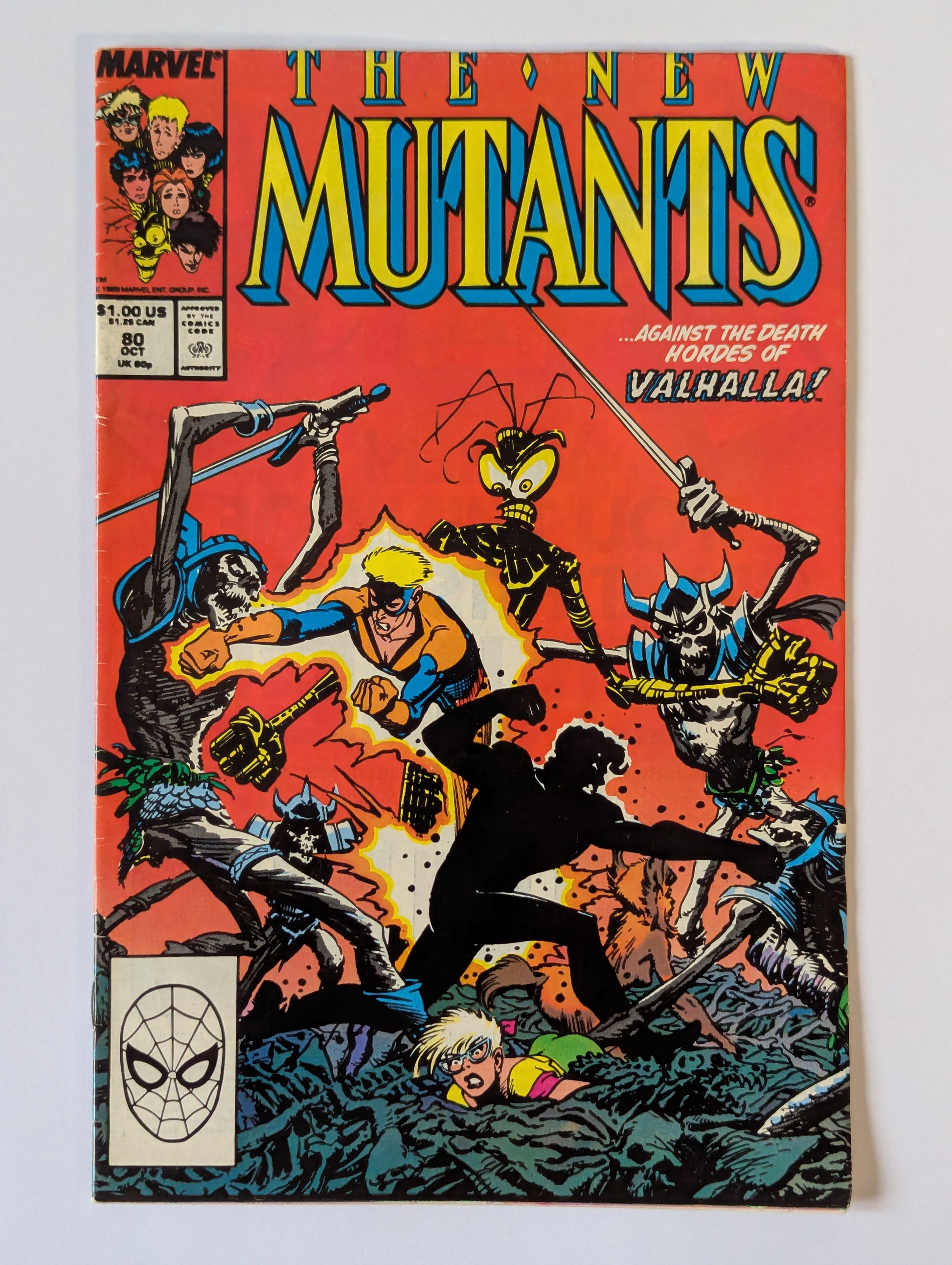New Mutants #80 Marvel Comic Book