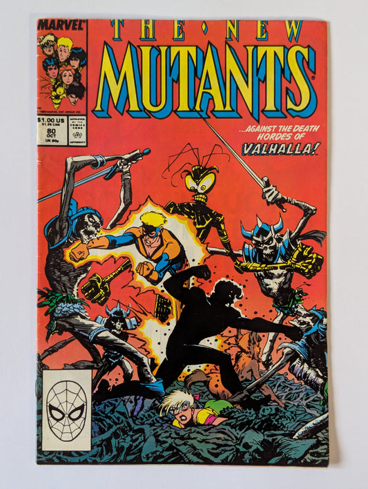 New Mutants #80 Marvel Comic Book