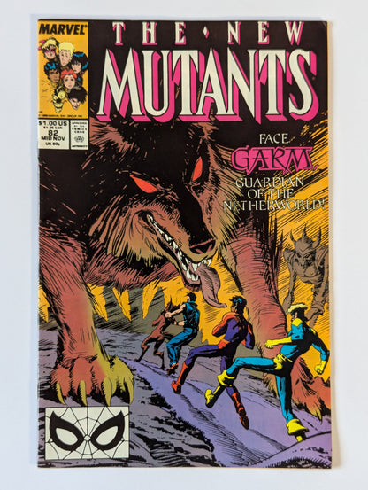 New Mutants #82 Marvel Comic Book