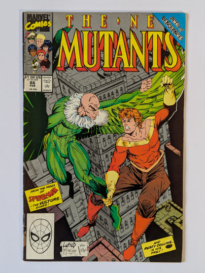 New Mutants #86 Marvel Comic Book