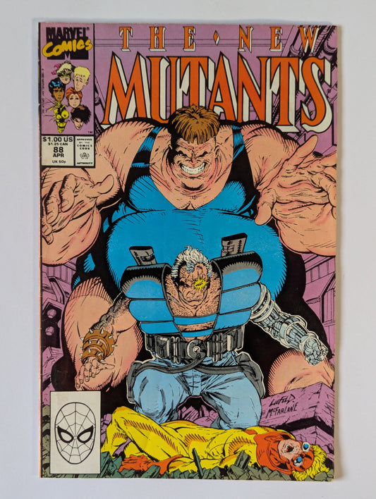 New Mutants #88 Marvel Comic Book