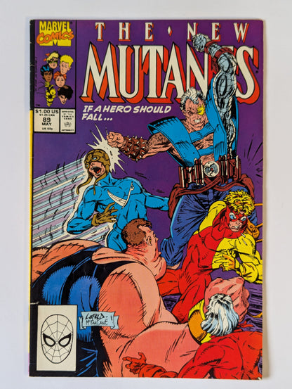 New Mutants #89 Marvel Comic Book