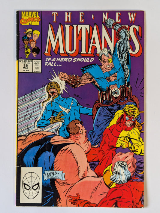 New Mutants #89 Marvel Comic Book