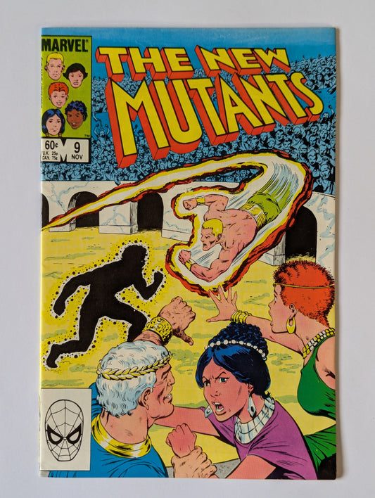 New Mutants #9 Marvel Comic Book