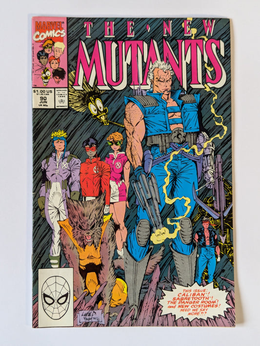New Mutants #90 Marvel Comic Book