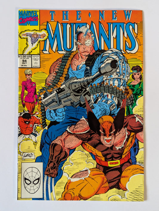 New Mutants #94 Marvel Comic Book