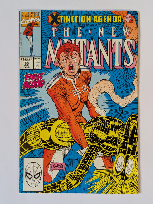 New Mutants #95 Marvel Comic Book