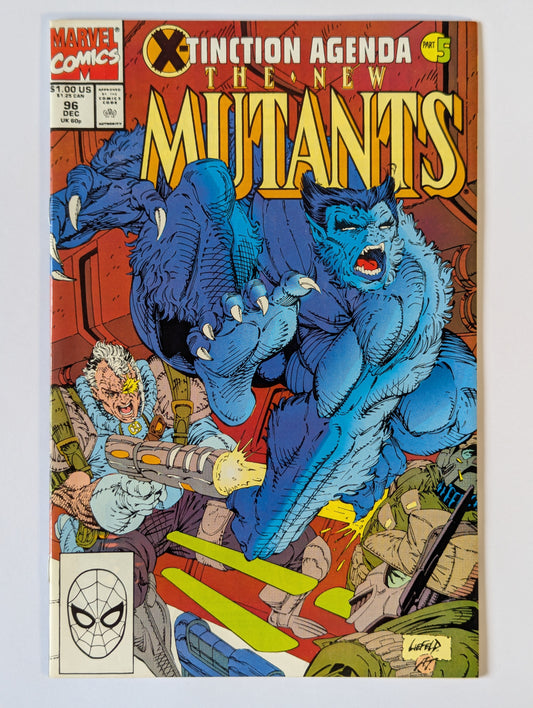 New Mutants #96 Marvel Comic Book