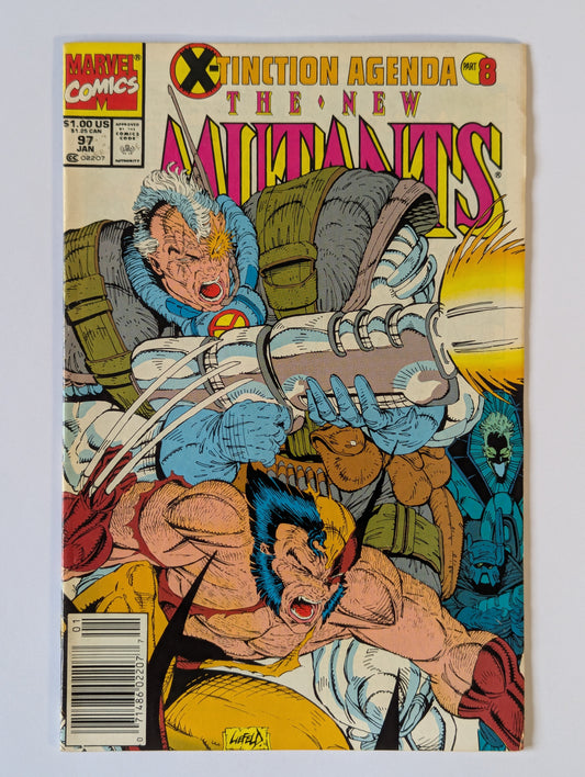 New Mutants #97 Marvel Comic Book