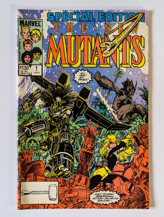 New Mutants Special Edition #1 Marvel Comic Book