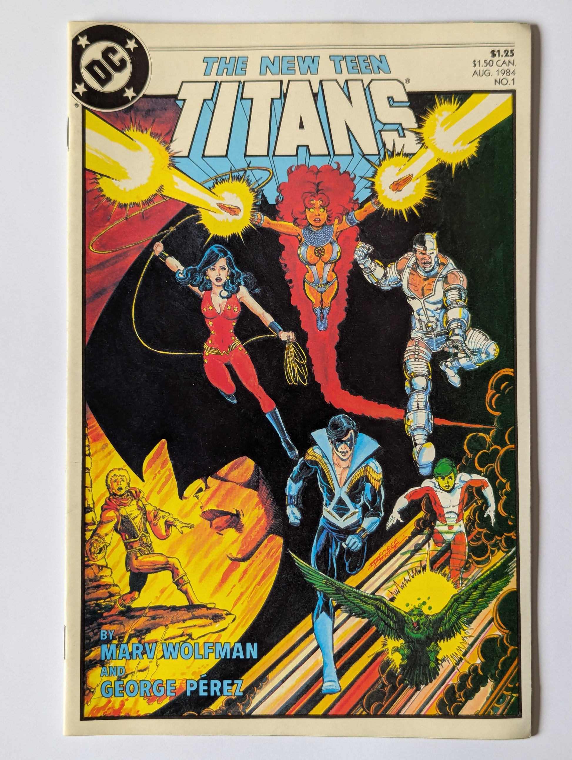 New Teen Titans #1 DC Comic Book