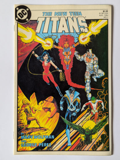 New Teen Titans #1 DC Comic Book
