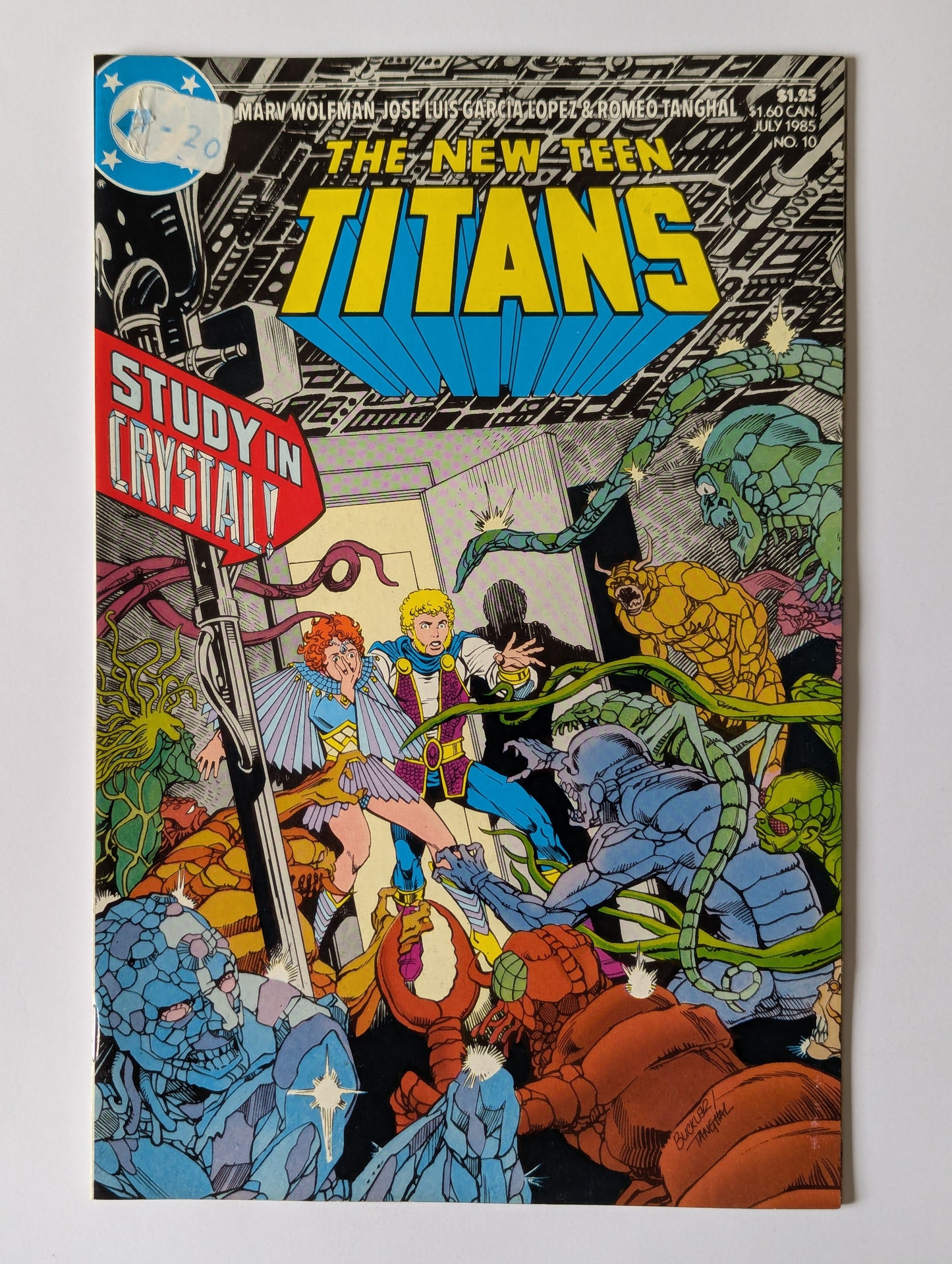 New Teen Titans #10 DC Comic Book