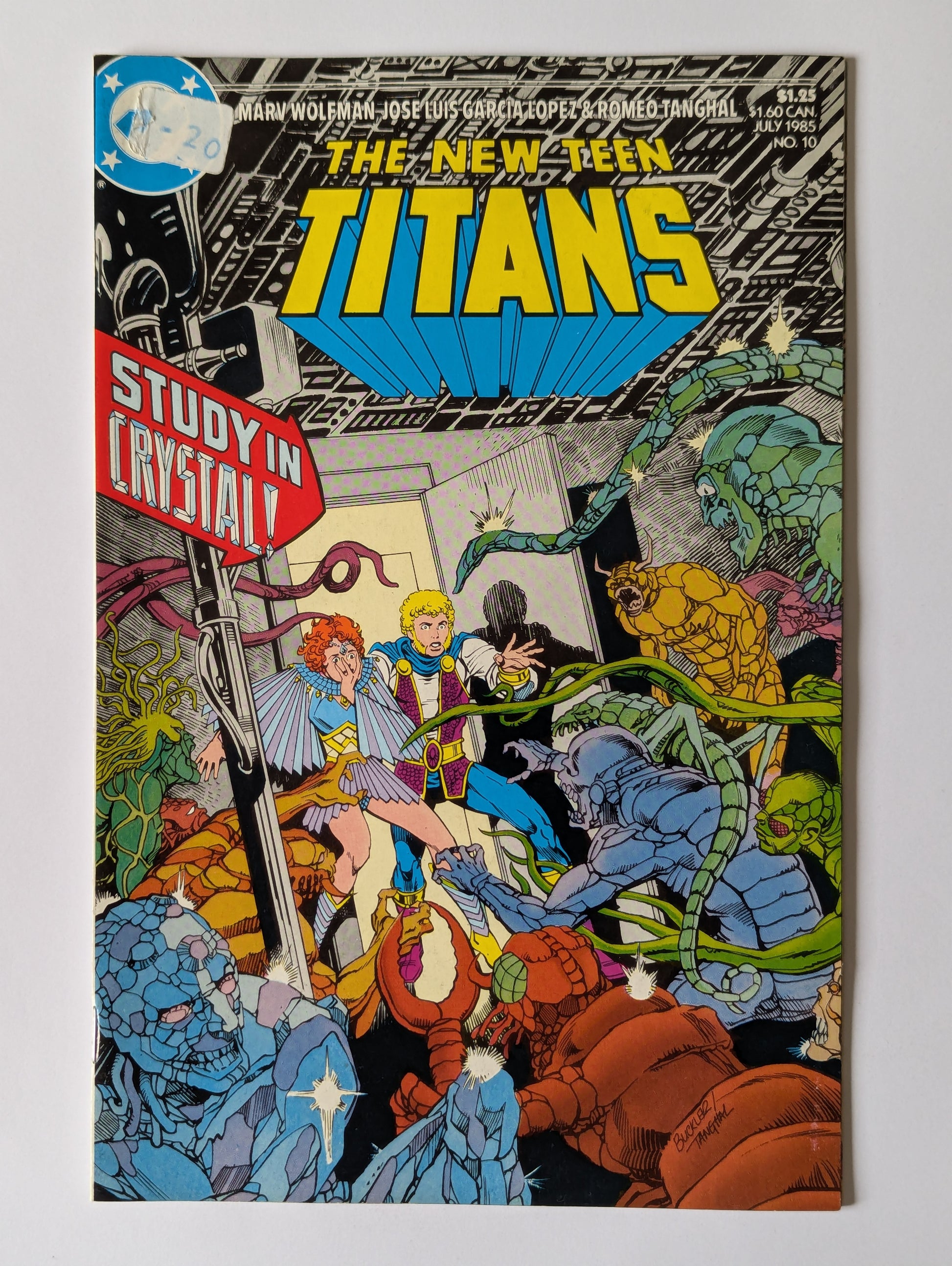 New Teen Titans #10 DC Comic Book