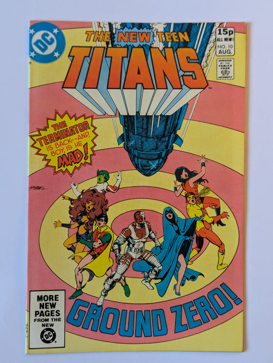 New Teen Titans #10 DC Comic Book