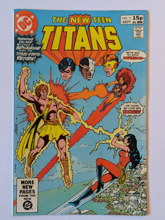 New Teen Titans #11 DC Comic Book